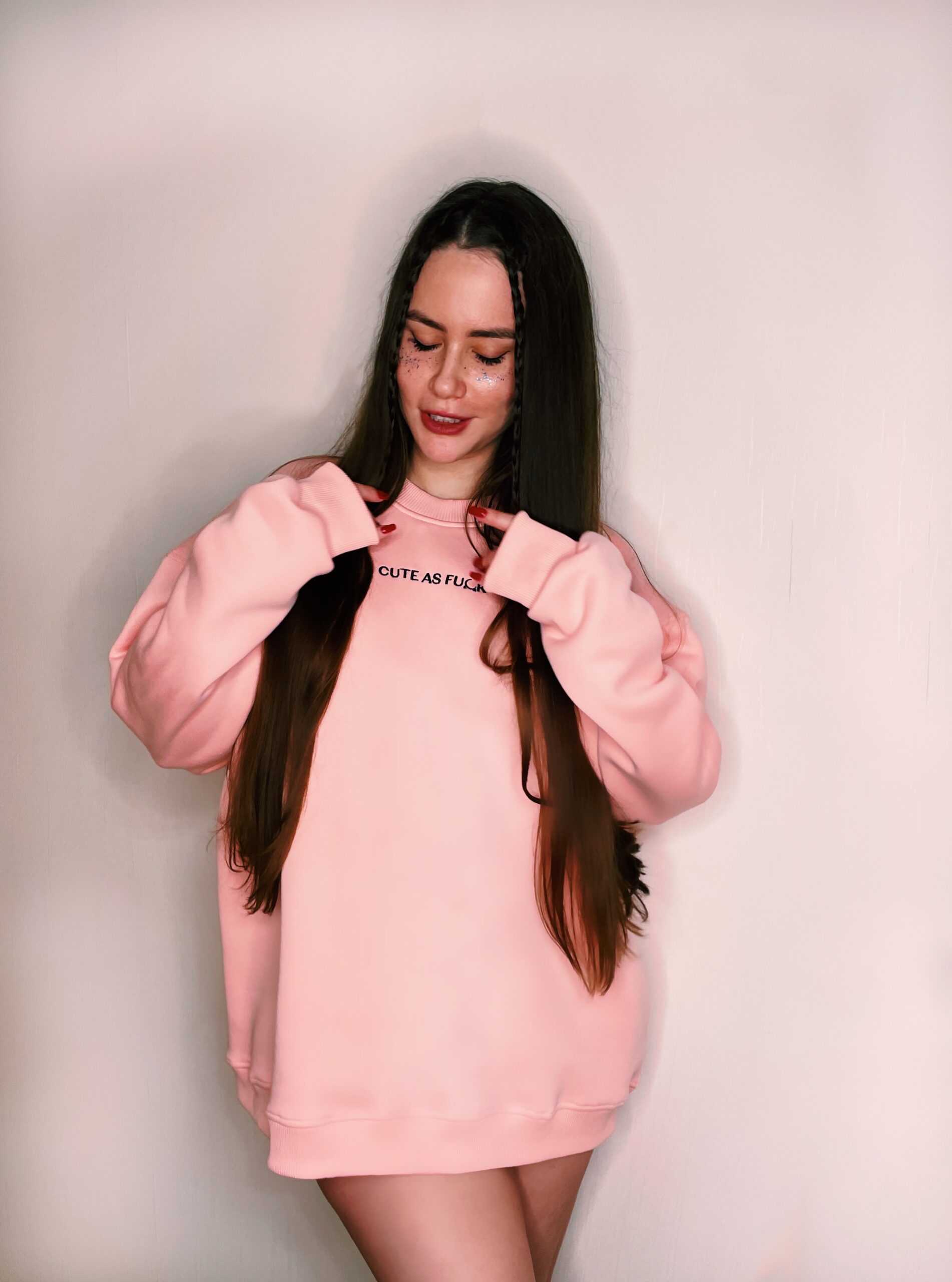 Свитшот Pink Cute as Fuck